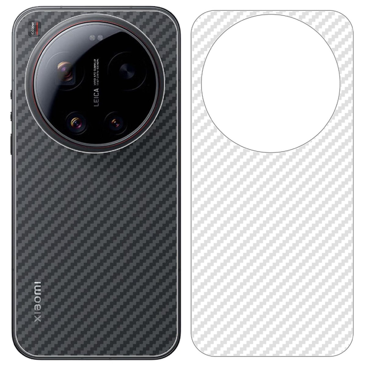 Dailygoods - Beschermfolie Set voor Xiaomi 17 Ultra met 4 Stuks
