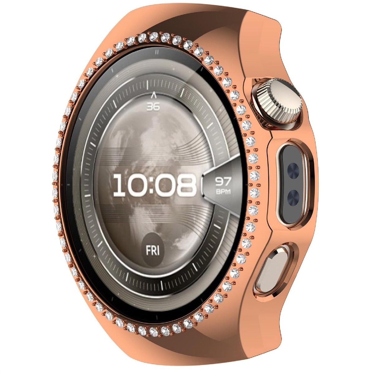 Dailygoods - Hard Plastic Hoesje voor Huawei Watch 5 - 2 Pack