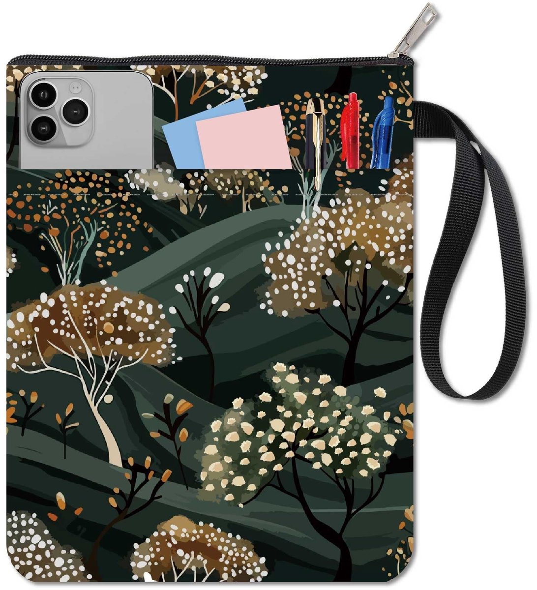 Dailygoods - Wasbare Boekhoezen met Rits voor Paperbacks