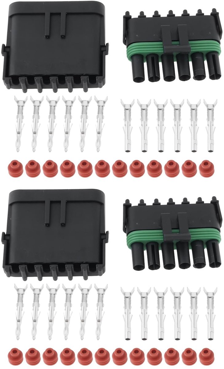 Dailygoods - Waterdichte Auto Connectoren Kit voor Elektrische Verbindingen