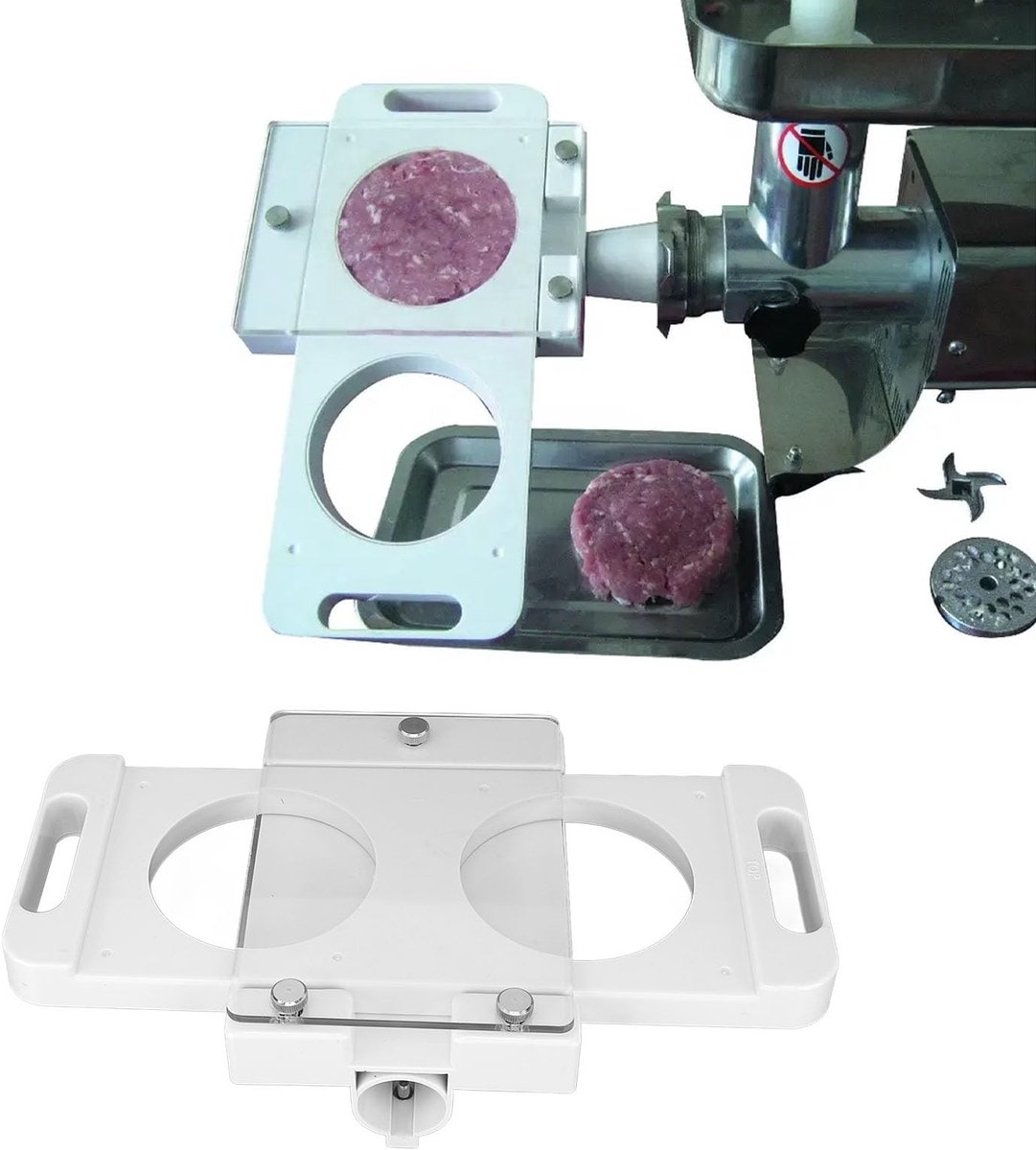 Dailygoods - Hamburger Patty Maker met Non Stick Functie