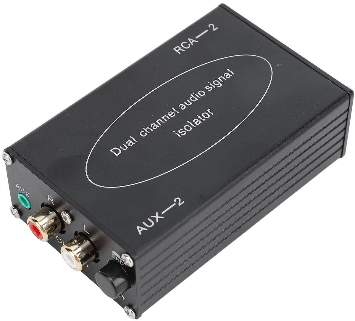 Dailygoods - Dual R Audio Ground Loop Isolator voor Duidelijk Geluid