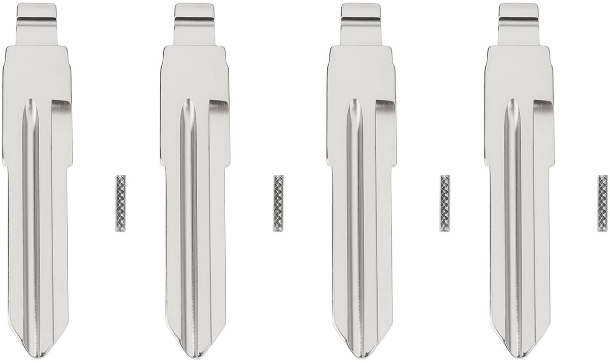 Dailygoods - Vouwen Sleutelblad met Vaste Pin voor Opel