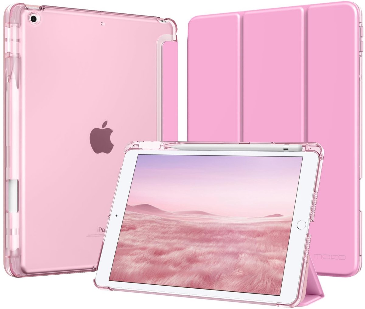Dailygoods - Beschermende iPad Hoes met Pencil Houder
