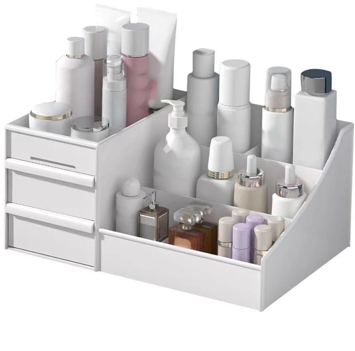 Dailygoods - Make-up Organizer met Laden voor Cosmeticaopslag