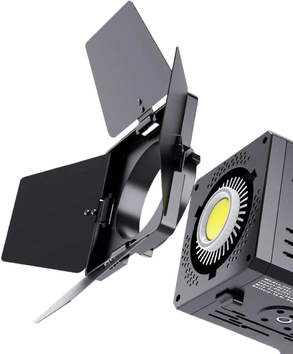 Dailygoods - Vierbladige Lichtbaffle voor Videolampen
