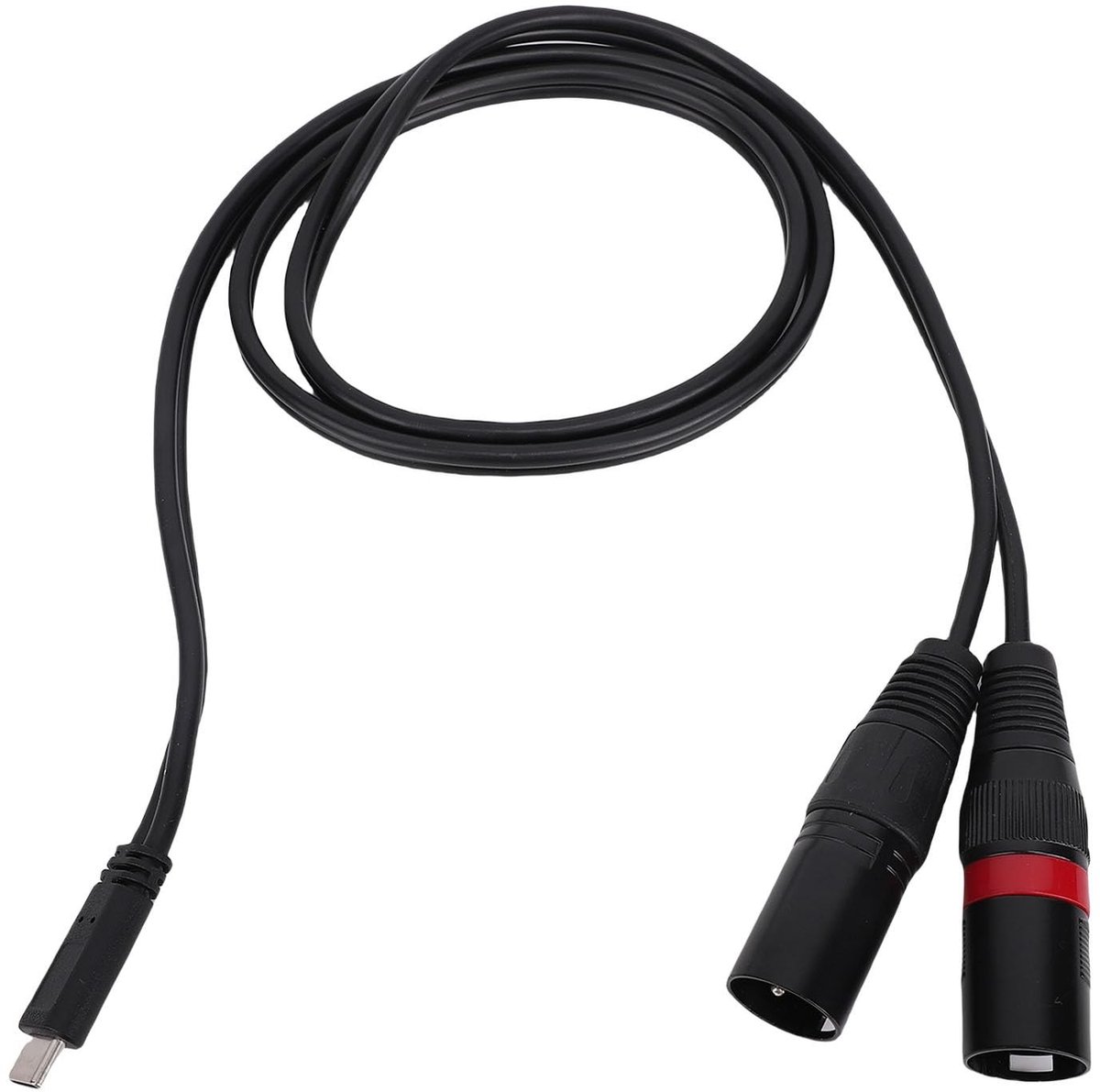 Dailygoods - USB C naar Dual XLR Audiokabel 6,6ft