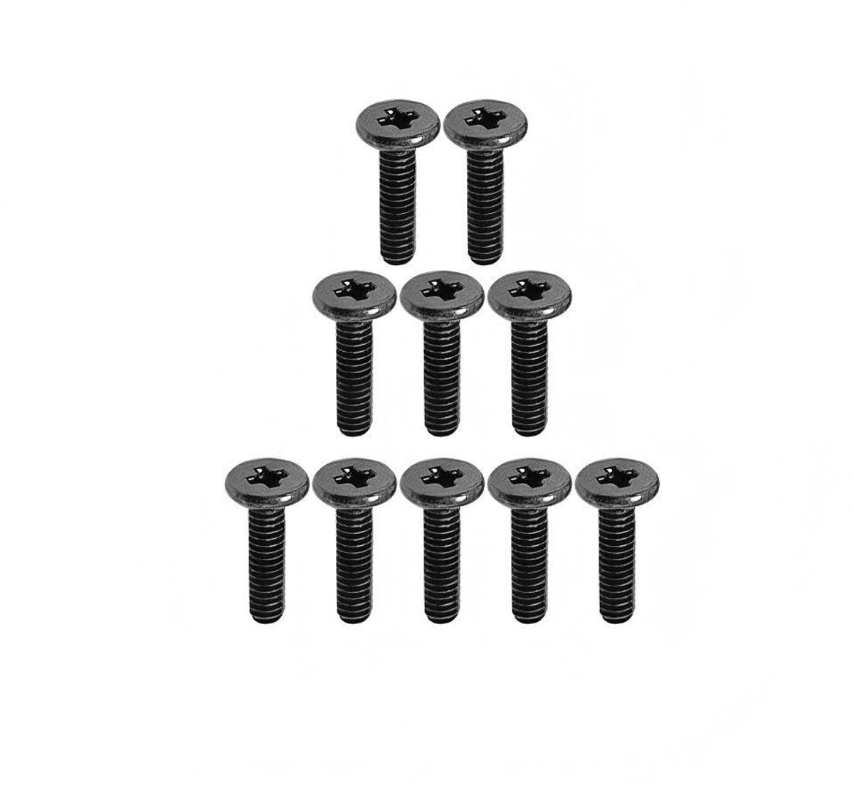 Dailygoods - Set van 10 Schroeven voor Laptop Bevestiging