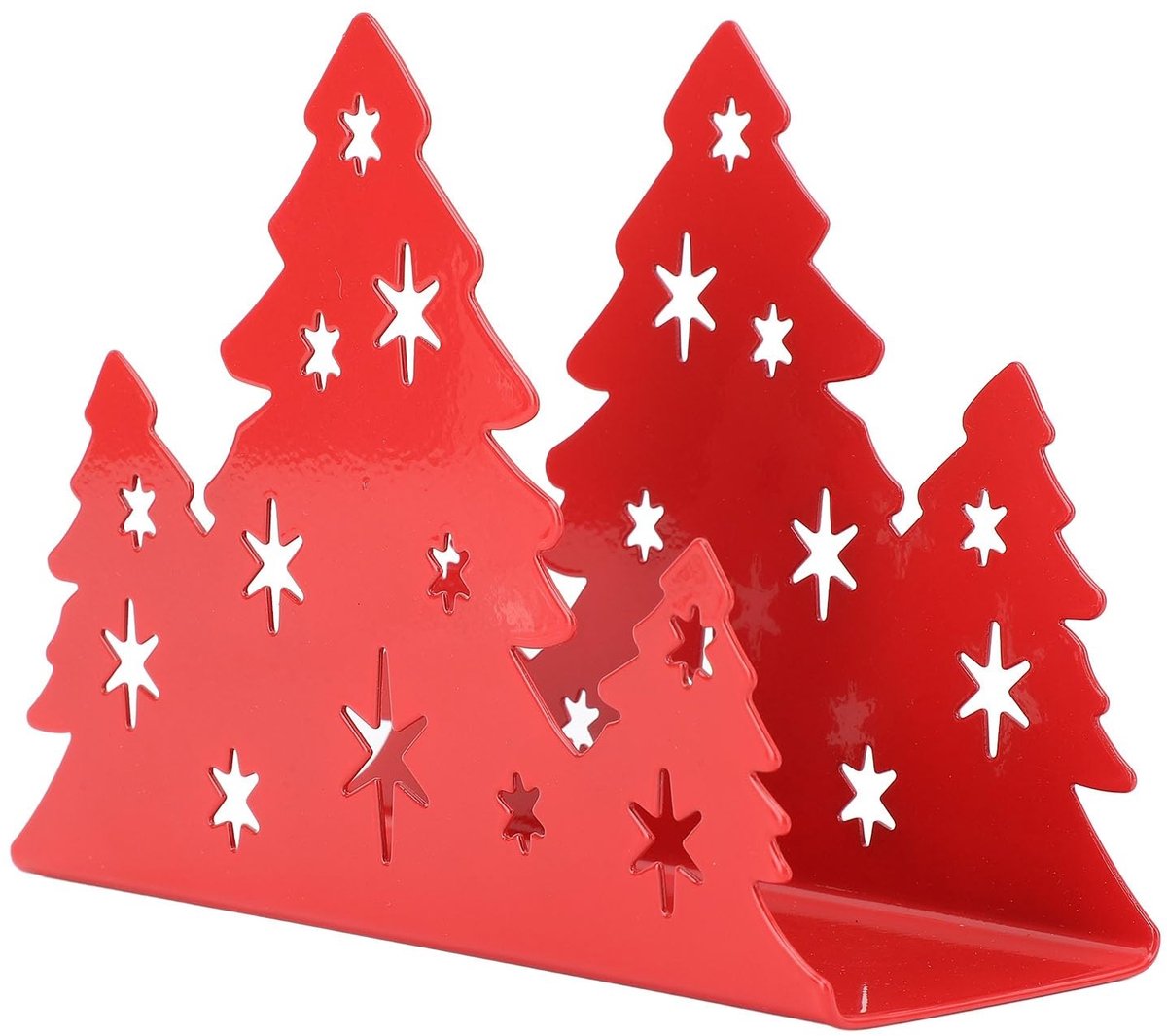 Dailygoods - Kerstboomvormige Servethouder van Roestvrij Staal