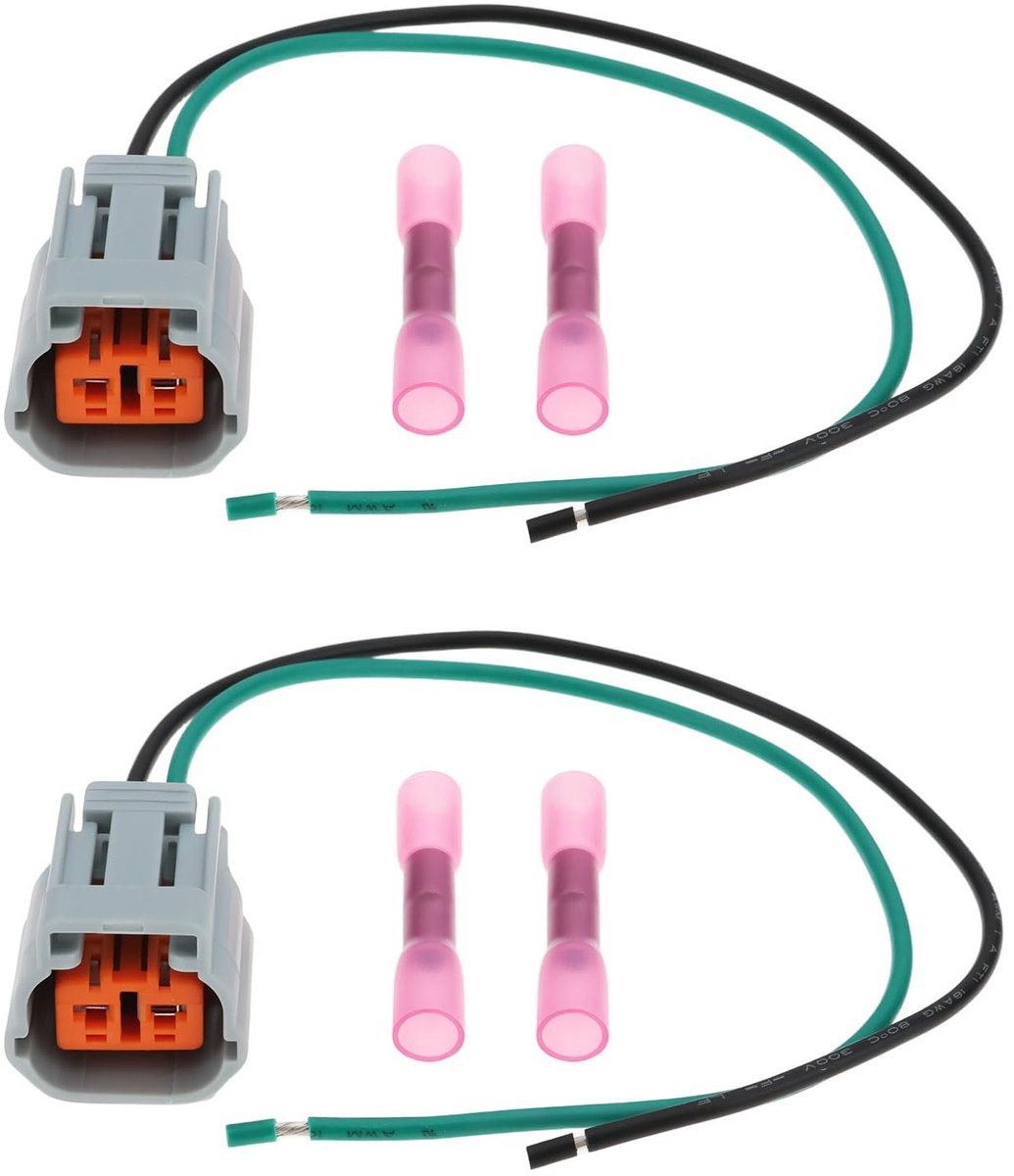 Dailygoods - 2-Pin Brandstof Afsluiting Solenoïde Connector voor Kubota