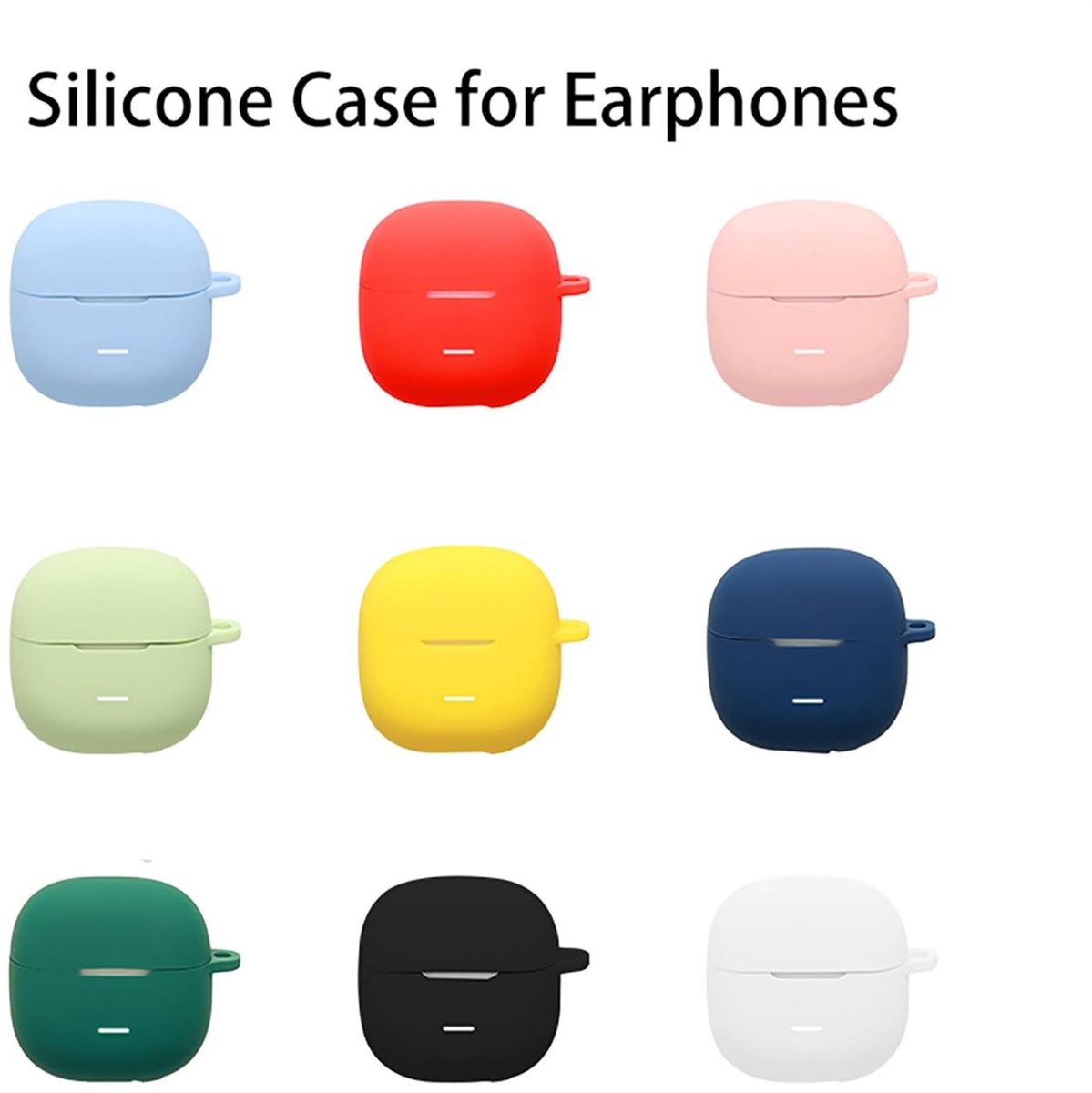 Dailygoods - Hoesje voor Xiaomi Redmi Buds 8 Active Ultradun en Valbestendig - Groen