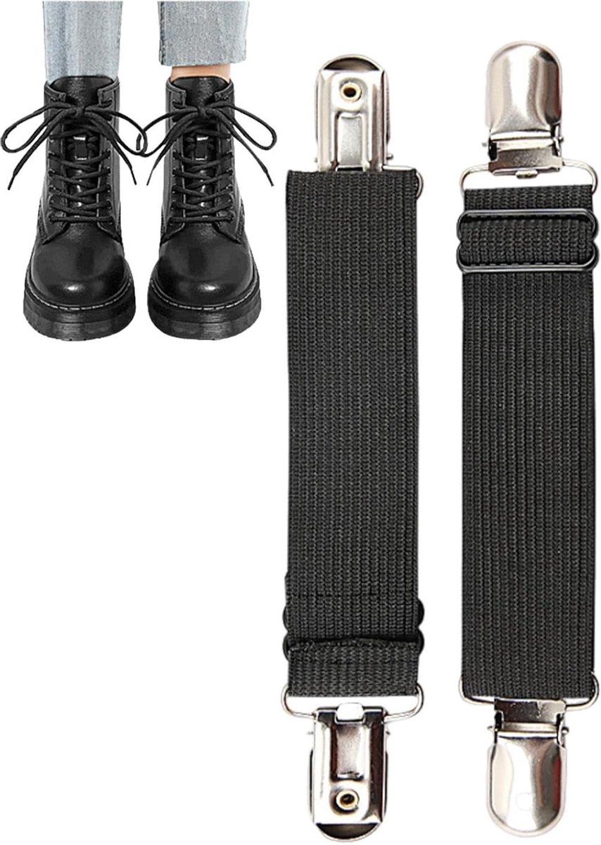 Broekriemen - Beenclips - Kleding Organiseren - Verstelbare Lengte - 20cm - Unisex