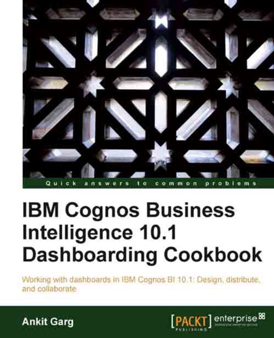 IBM Cognos Business Intelligence 10.1 Dashboarding Cookbook - cover