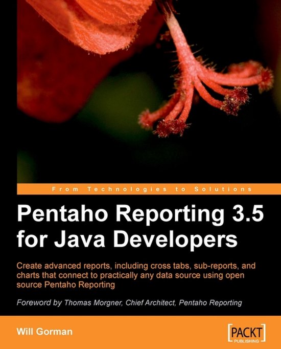 Pentaho Reporting 3.5 for Java Developers - cover
