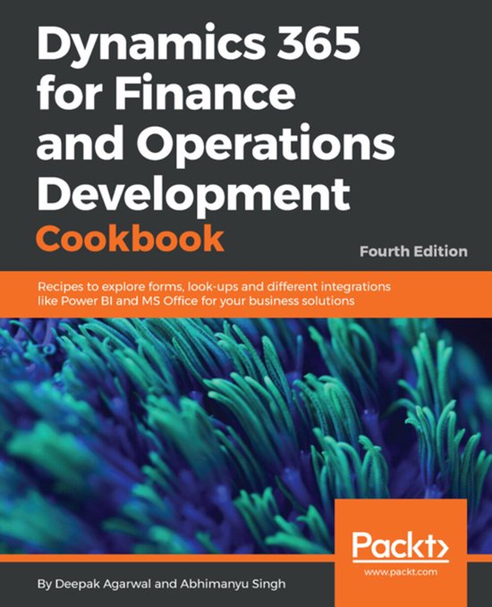Dynamics 365 for Finance and Operations Development Cookbook - cover