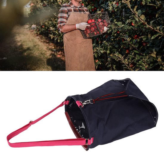 Dailygoods - Multifunctionele Plukzak voor Fruit en Groenten van 600D Oxford van Dailygoods — afbeelding 5