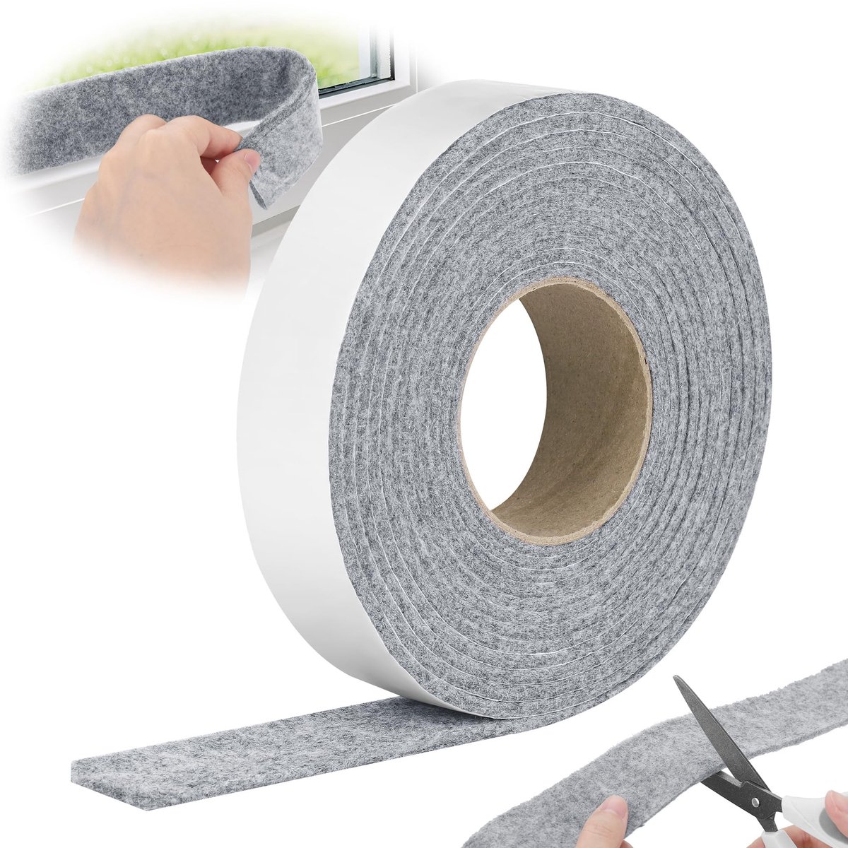 Dailygoods - Condensatieabsorberende Strips voor Ramen, 4cm x 5m