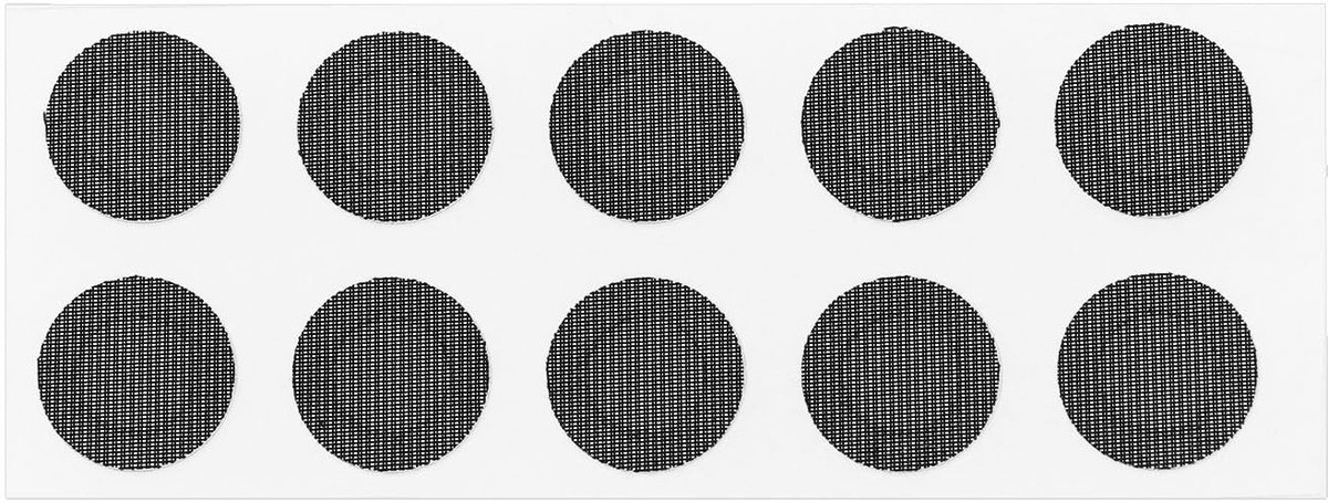 Dailygoods - Innovra - Dailygoods - 10 Stuks Oortelefoon Mesh Beschermers voor Stofdichte Bescherming
