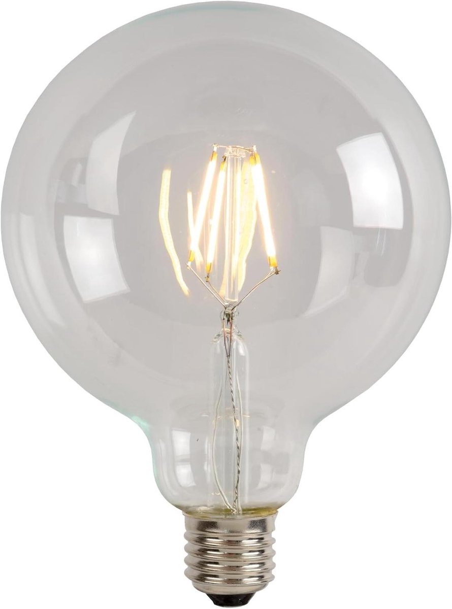 Led Lamp - Filament Lamp - Sfeerverlichting Creëren - Energiezuinig Dimbare - Ø 95 cm - Transparant