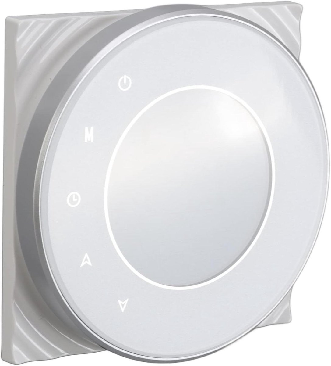 Slimme Thermostaat - Digitale Regelaar - Verwarming Instellen - App Bediening - 90x14mm - Wit