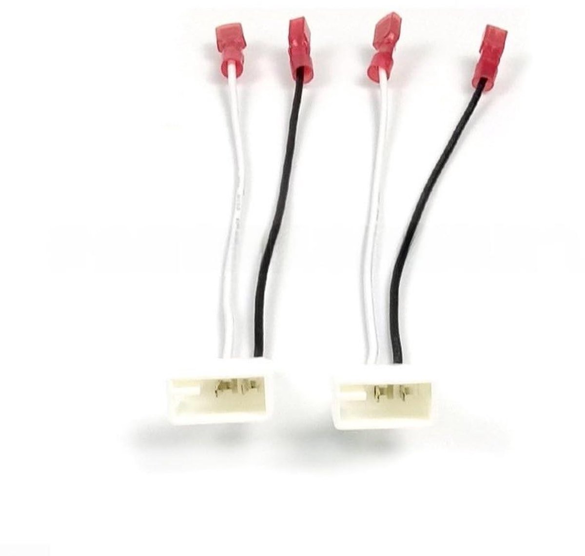 Auto Speaker Adapter - Audio Connector - Autoradio Installatie - Direct Connect - 2-Pin - Zwart