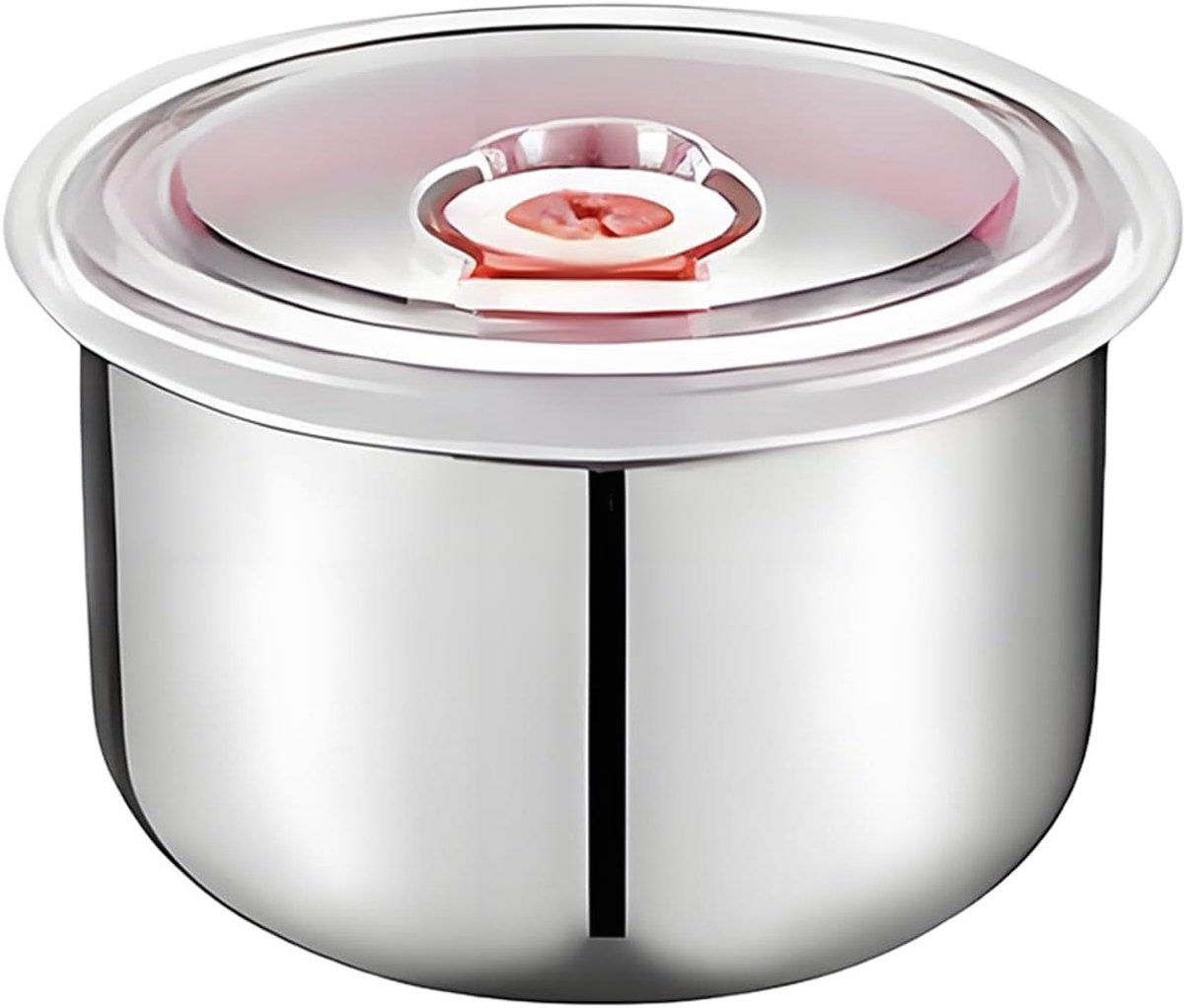 Snack Containers - Opbergdozen - Maaltijd Voorbereiden - Lekvrij Deksel - 100 g - Rood