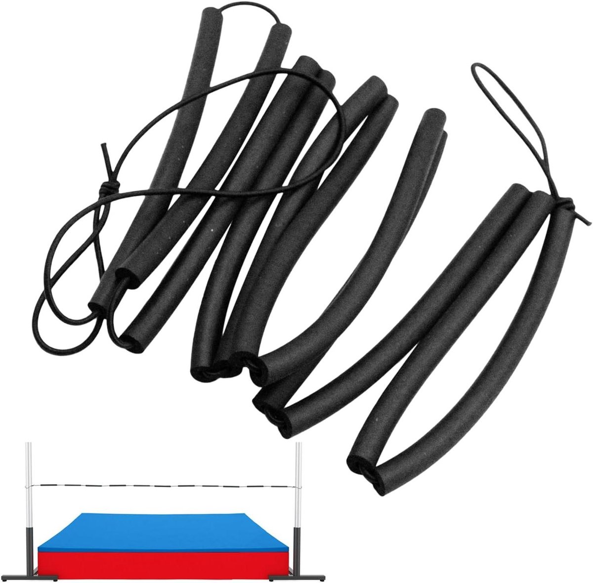 Springen Elastische Dwarsbalk - Gymnastiek Trainingsapparatuur - Sport Training - Schokabsorberend Schuim - 25 meter - Niet gespecificeerd