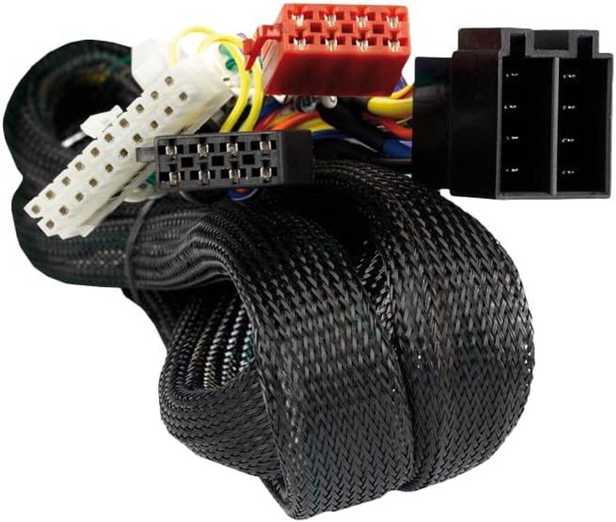 ISO Kabelset - Versterker Kabel - Auto Audio - Plug and Play - 220 meter - Zwart