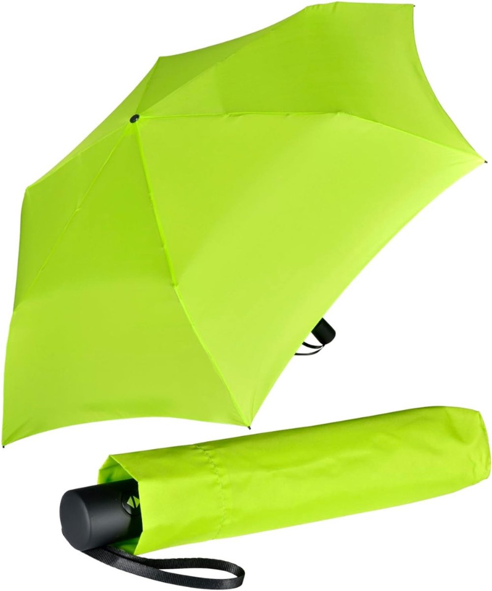 Zakparaplu met Automatisch Open - 95 cm - 6 Ribs - Mini Paraplu - Reisparaplu Klein - Compacte Paraplu - Opvouwbaar - Windbestendig - Lichtgewicht - Lime Punch - van Imperatoris