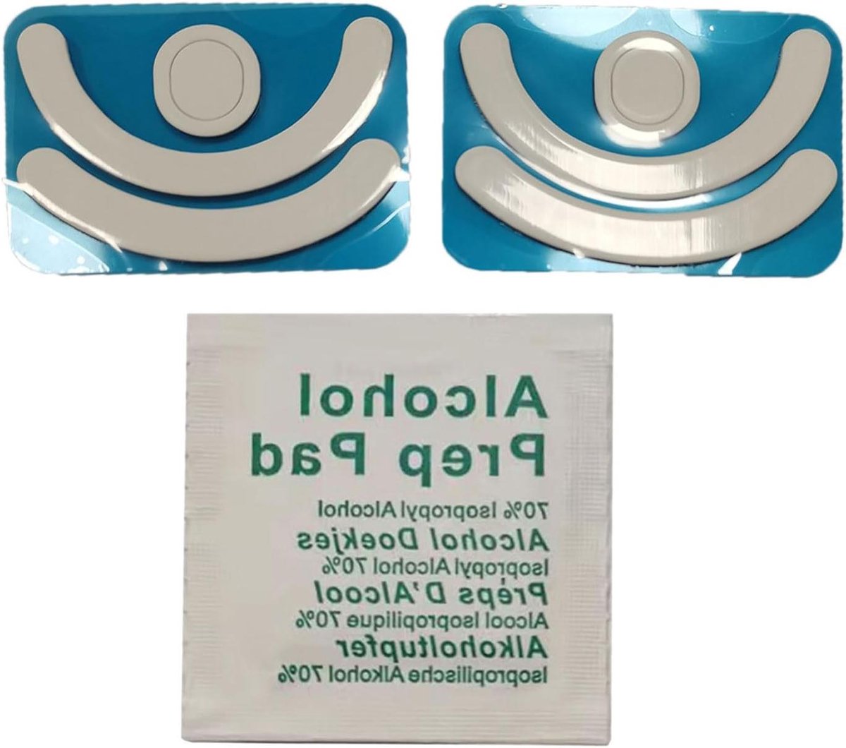Vervangende Voetjes - Muis Skates - Soepeler Glijden - PTFE Smering - 2 Stuks - Wit