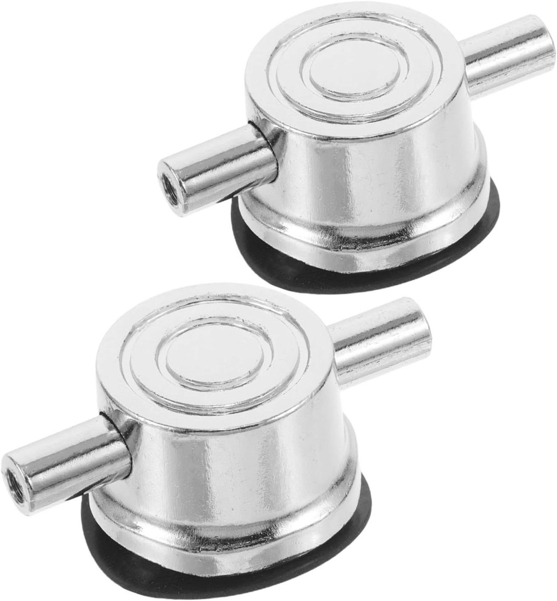 Trommellugs - Drumonderdelen - Drum Geluid - Dubbele Bevestiging - 5.60X3.50CM - Zilver
