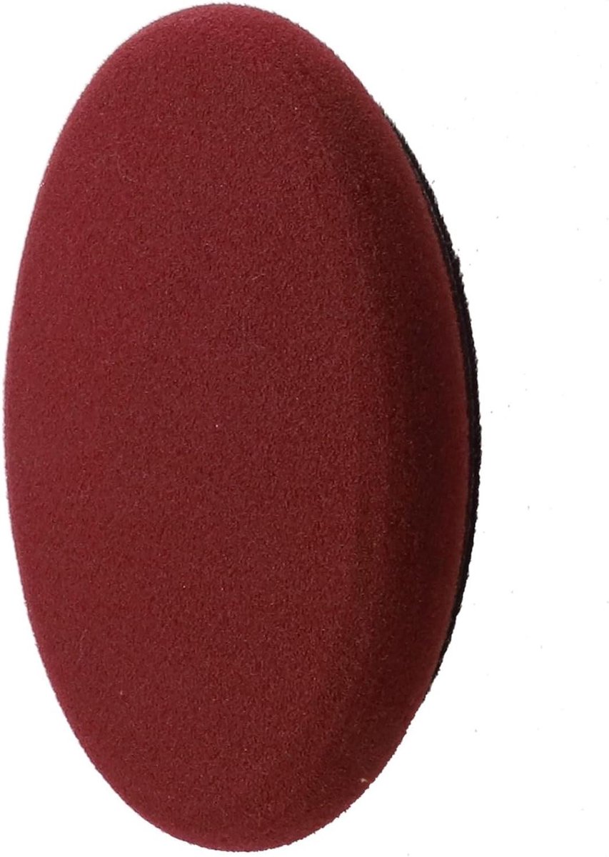 Polijstsponsschijven set - Poetspads auto - Auto polijsten - Grof middel fijn - 5 inch diameter - Rood