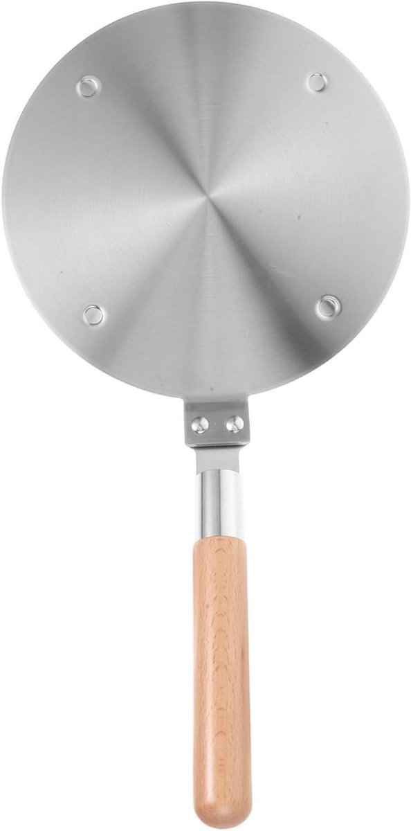 Warmteverspreider Plaat - Inductie Adapter - Gelijkmatig Koken - Beschermt Pannen - 20 Cm Diameter - Zilver