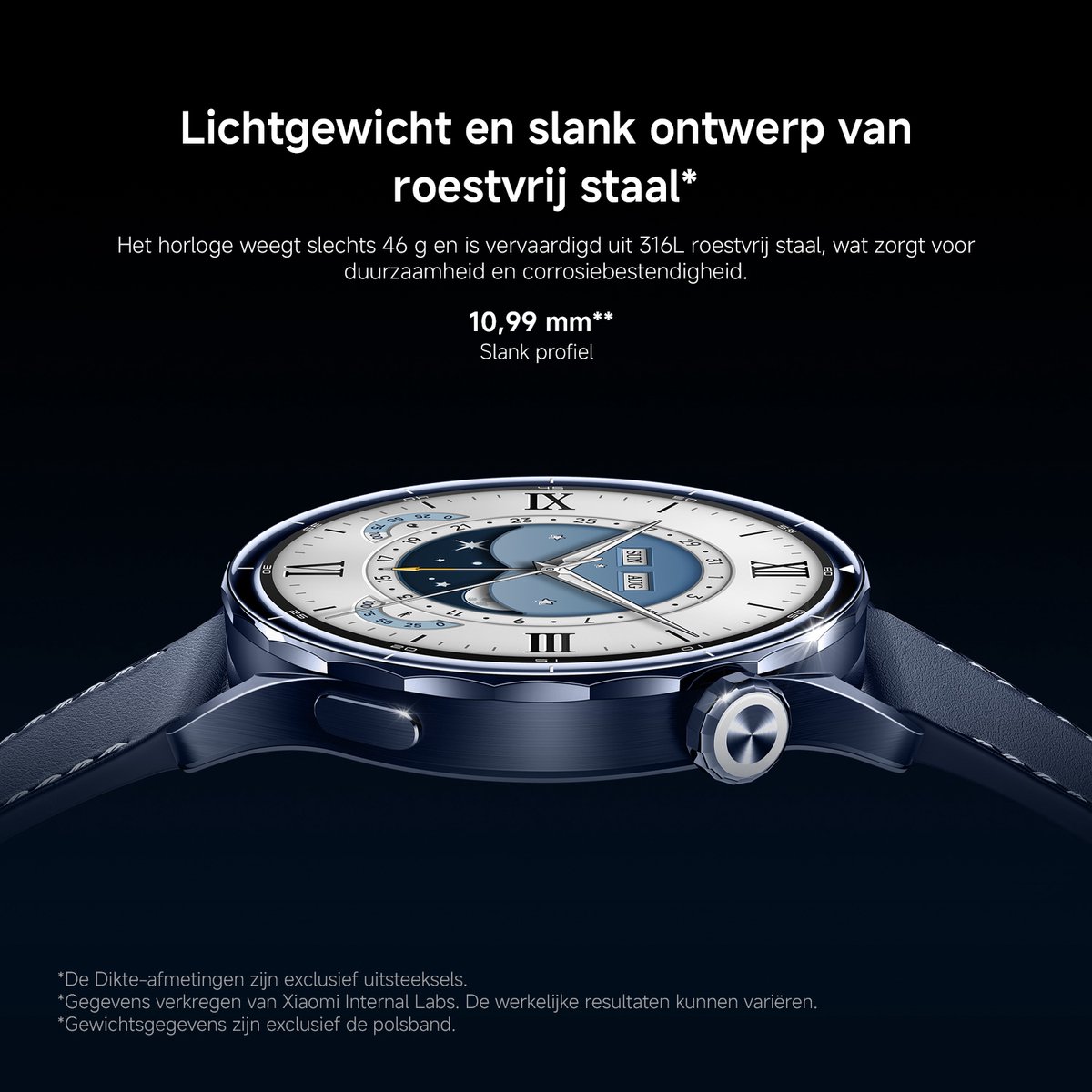 Xiaomi Watch S5 46mm Smartwatch – 1.48 Inch AMOLED – 150 Sportmodi – Dual-band GPS – Zwart thumbnail 5