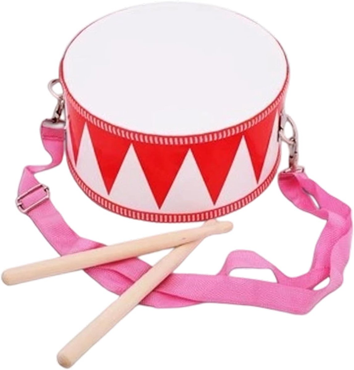 Speelgoed Trommel - Kinder Drumstel - Muziek Leren - Inclusief Stokken - 20 cm - Cartoon