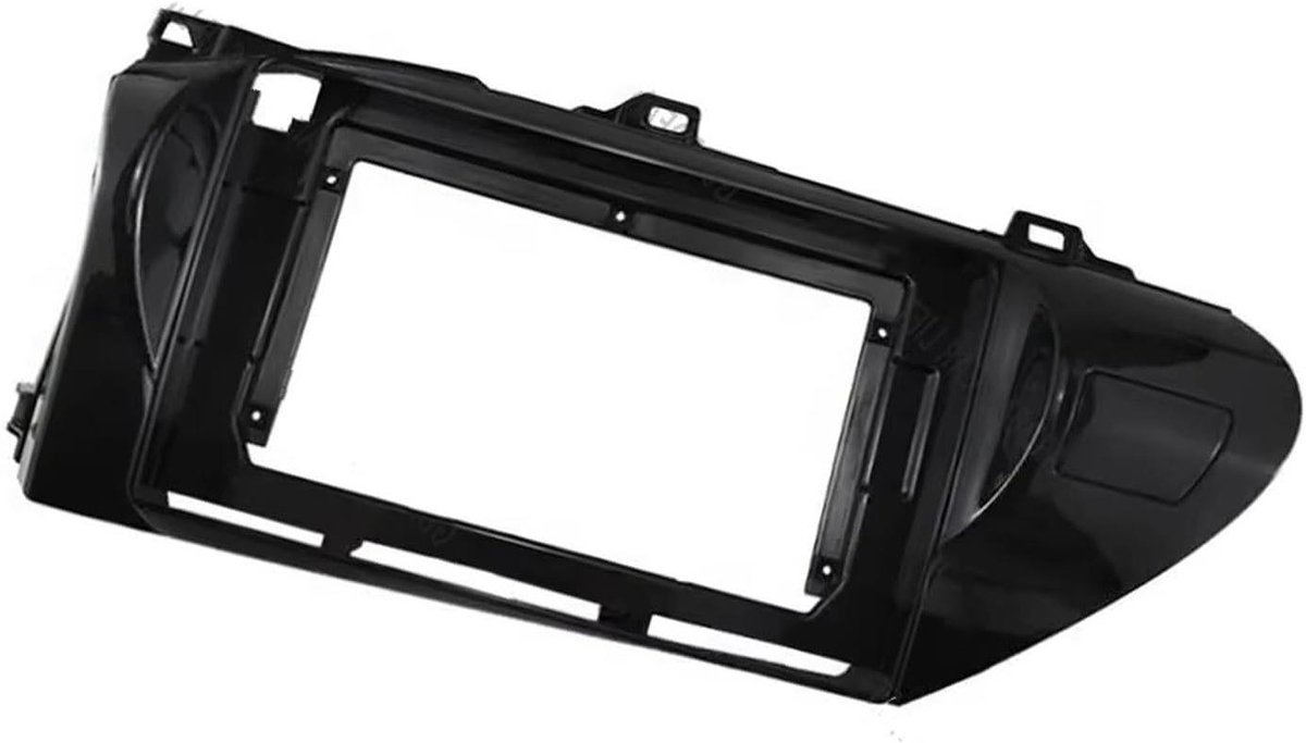 Autoradio Paneel - Dashboard Frame - Audio Installatie - Naadloze Pasvorm - 101 Inch - Zwart