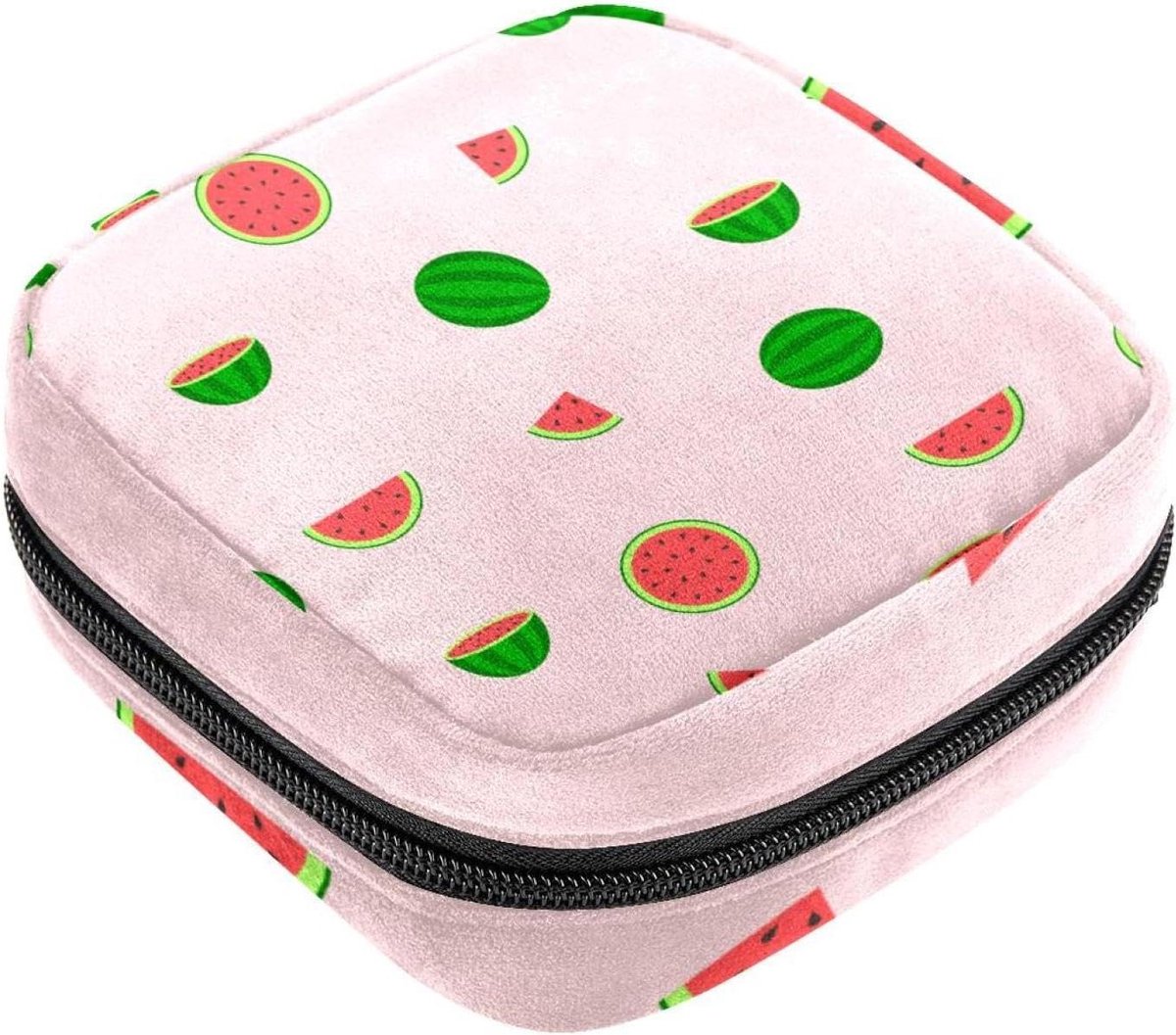 Opbergzak Maandverband - Menstruatie Portemonnee - Intieme Hygiëne - Privacy Bescherming - 12x17x17 cm - Veelkleurig
