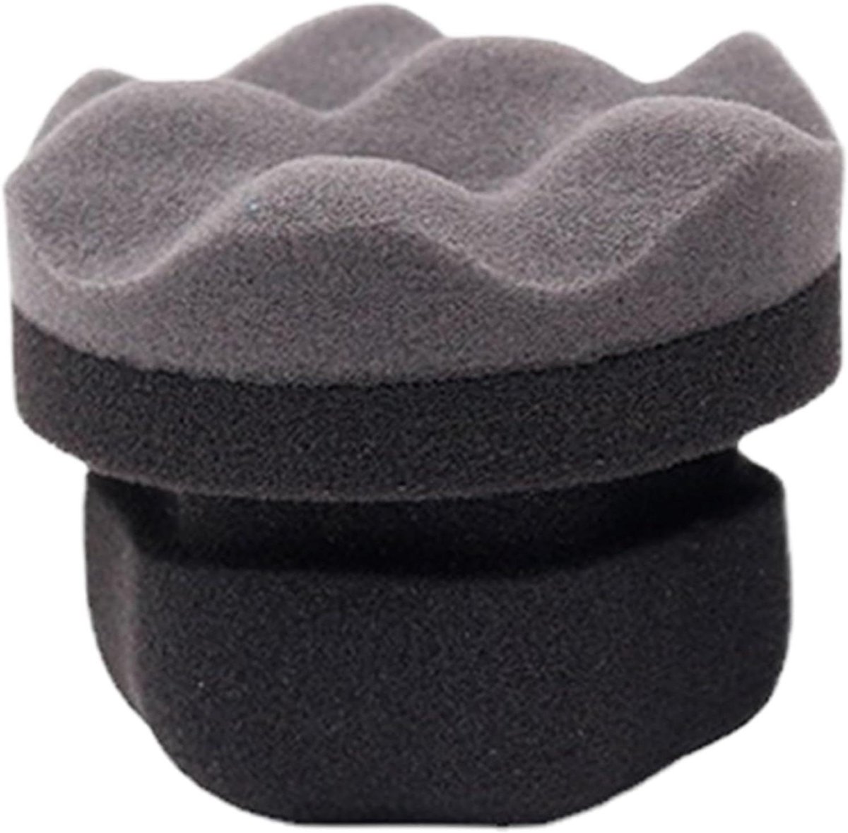 Banden Applicator Pads - Schoonmaak Spons - Auto Poetsen - Hoge Dichtheid Materiaal - 80x60 mm - Zwart