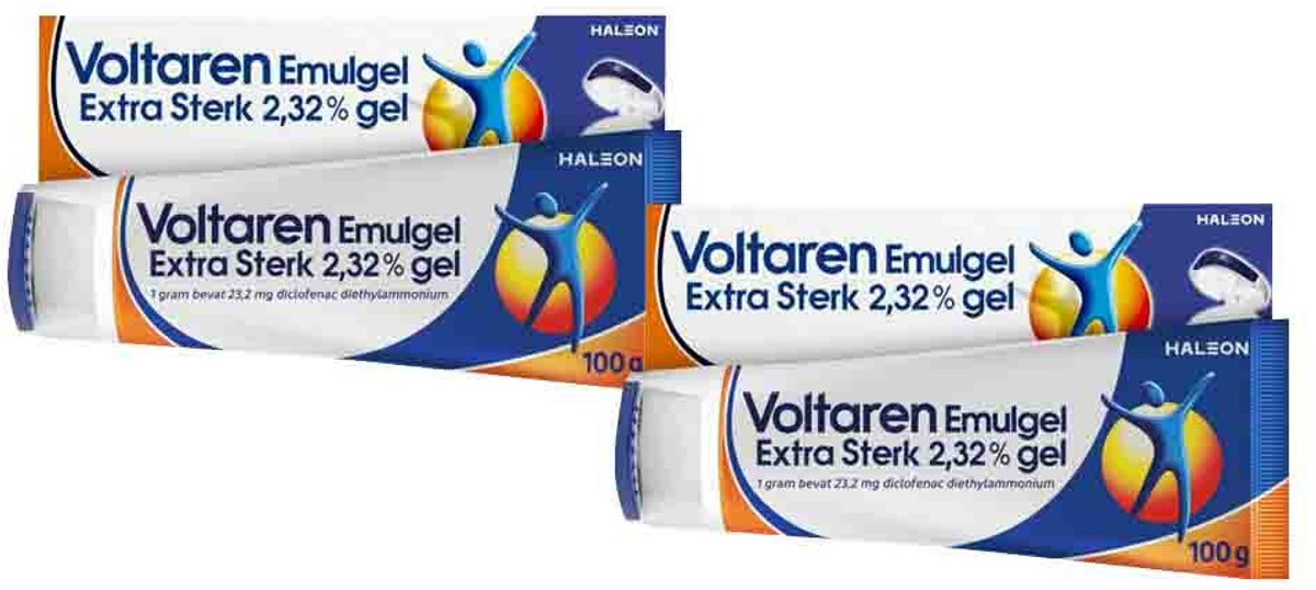 Voltaren Emulgel Extra Sterk 2,32% 2 x 100 gr