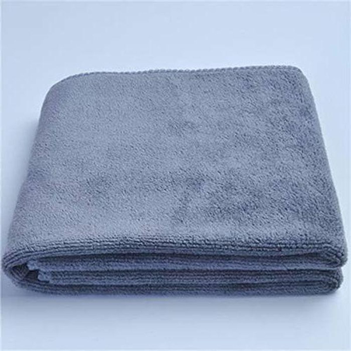 Microvezel doek - Grote handdoek - Auto reinigen - Super pluizig - 60x160cm - Grijs