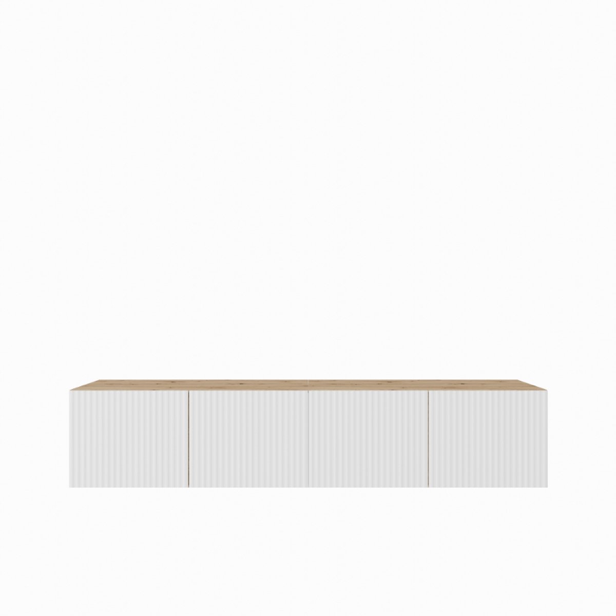 TV-kast Noe 200 (2x100) cm (artisan + wit)