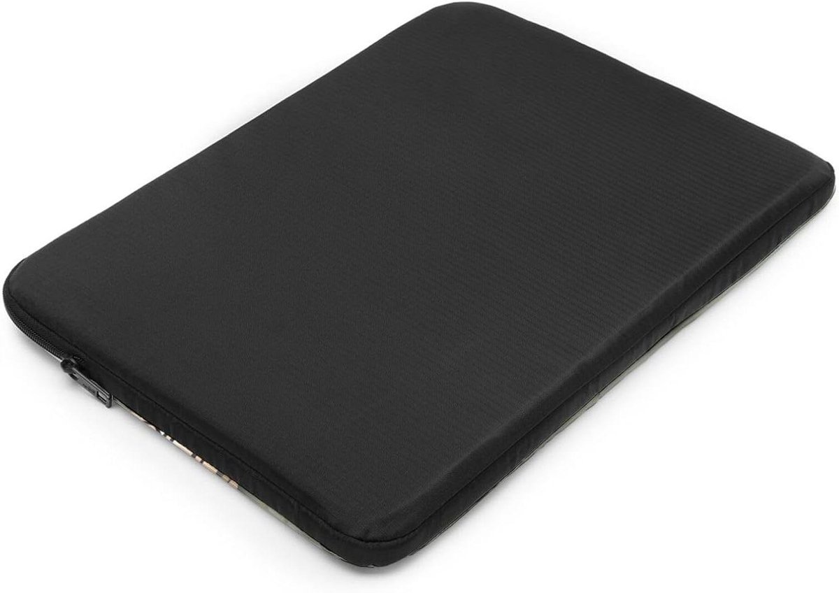 Laptophoes - Notebook tas - Bescherming laptop - Schokbestendig design - 17 inch - Zwart
