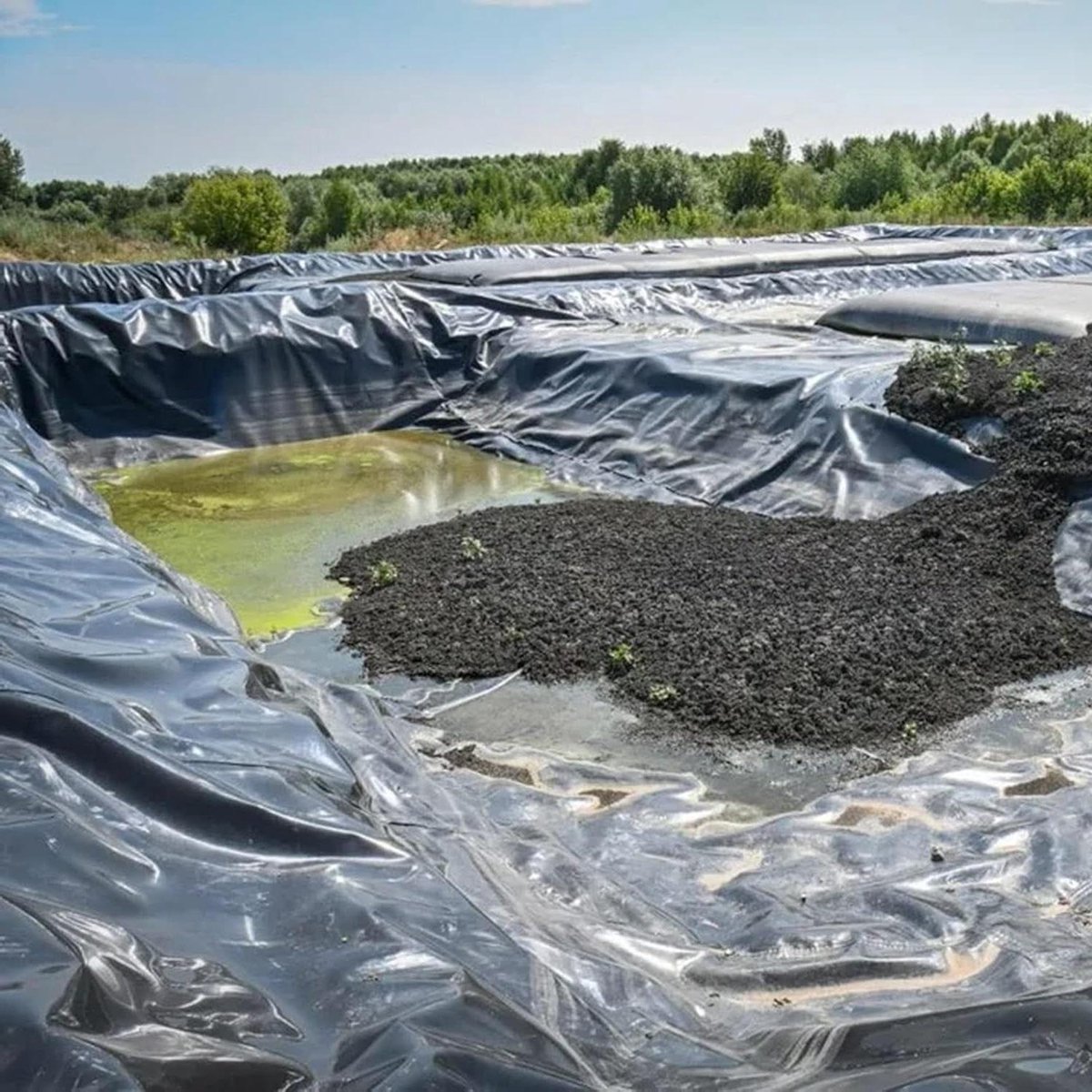 Vijverfolie EPDM - Waterdicht membraan - Vijvers aanleggen - Duurzaam en flexibel - 1x5 me