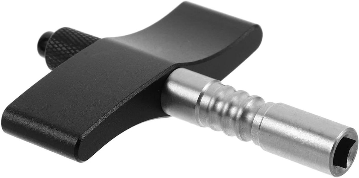 Drumsleutel - Stemtool - Drum Stemmen - Ergonomisch Ontwerp - 7.5 x 6 x 1 cm - Zwart