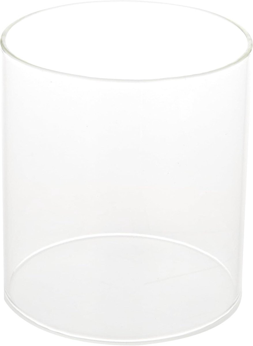 Vervangend Glas - Lanterne Glas - Sfeer Creëren - Specifiek Model - 10 cm Hoog - Transparant