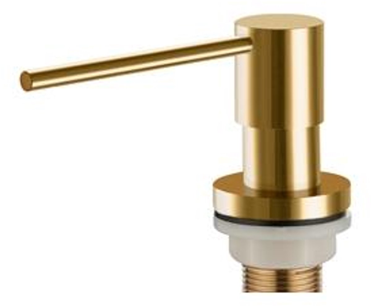 Ausmann Lirio Inbouw Zeepdispenser Goud van boven navulbaar 1208971199