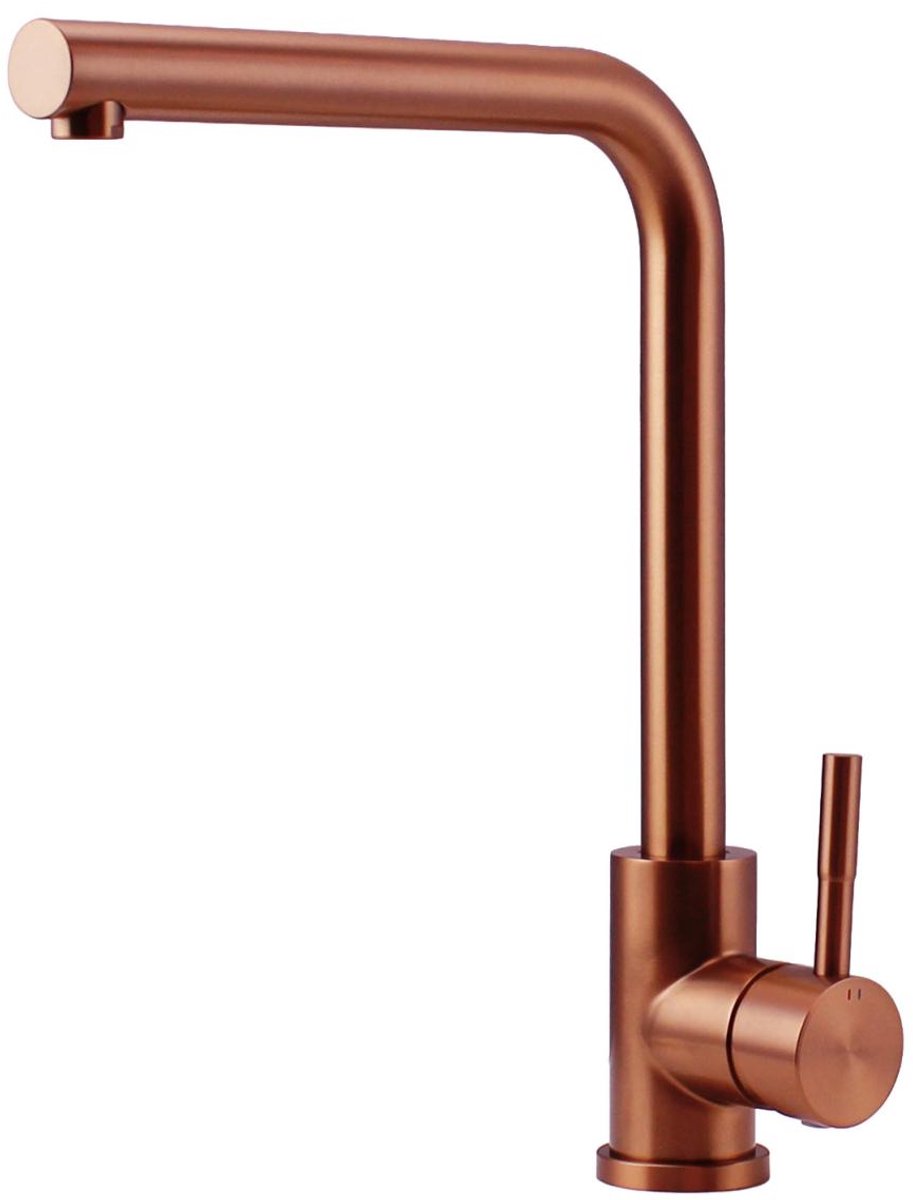 Pure.Sink Elite Steel Spark keukenkraan PVD koper PS8040-62