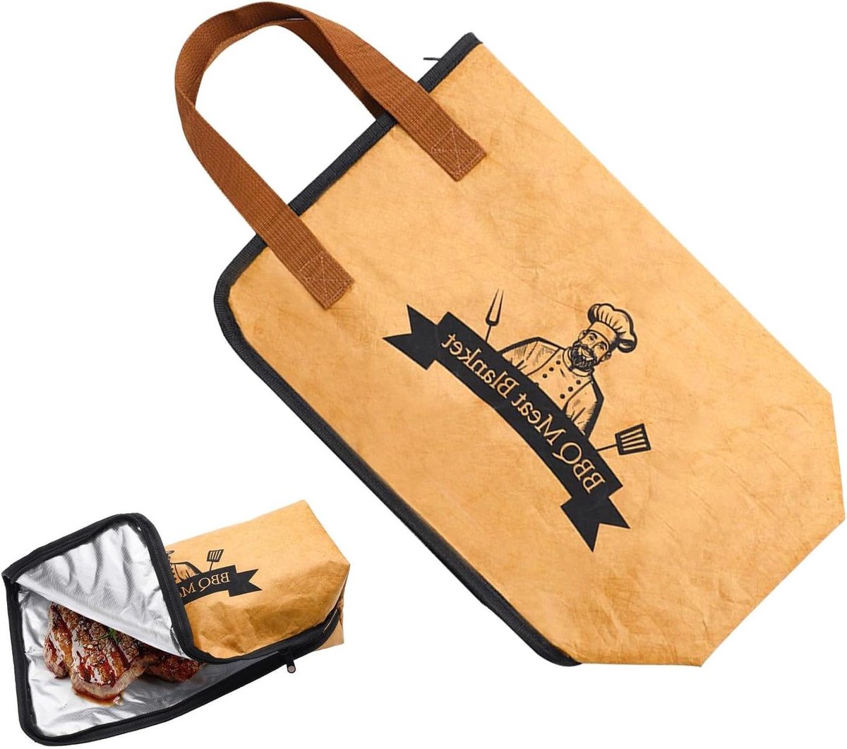 BBQ Deken - Vlees Isolatie - Warm Houden - Verdikte Warmtebehoud - 378x534x168cm - Grijs