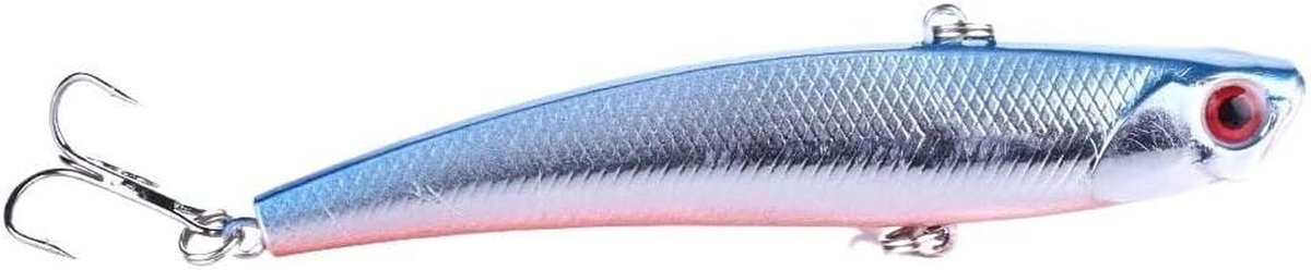Vissaas Zinkend - Kunst aas Wobbler - Roofvis Vangen - Realistische Drijfwerking - 95 cm 26 g - Veelkleurig
