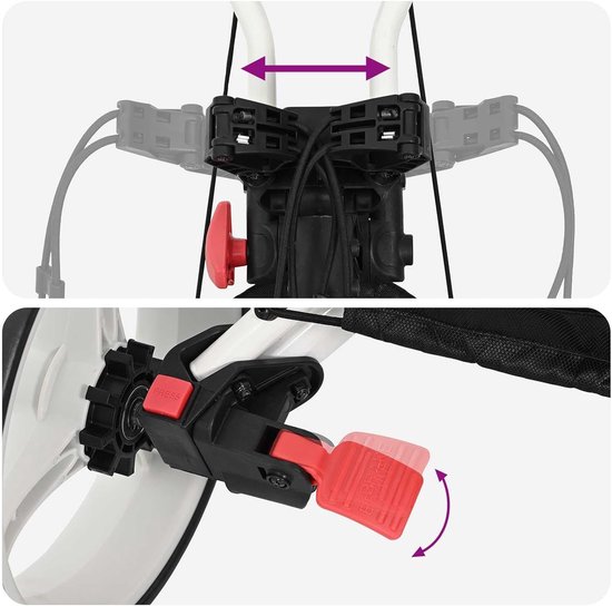 Golf trolley - Golfkar Caddie - Golfen op de baan - Lichtgewicht aluminium frame van GOLF — afbeelding 4